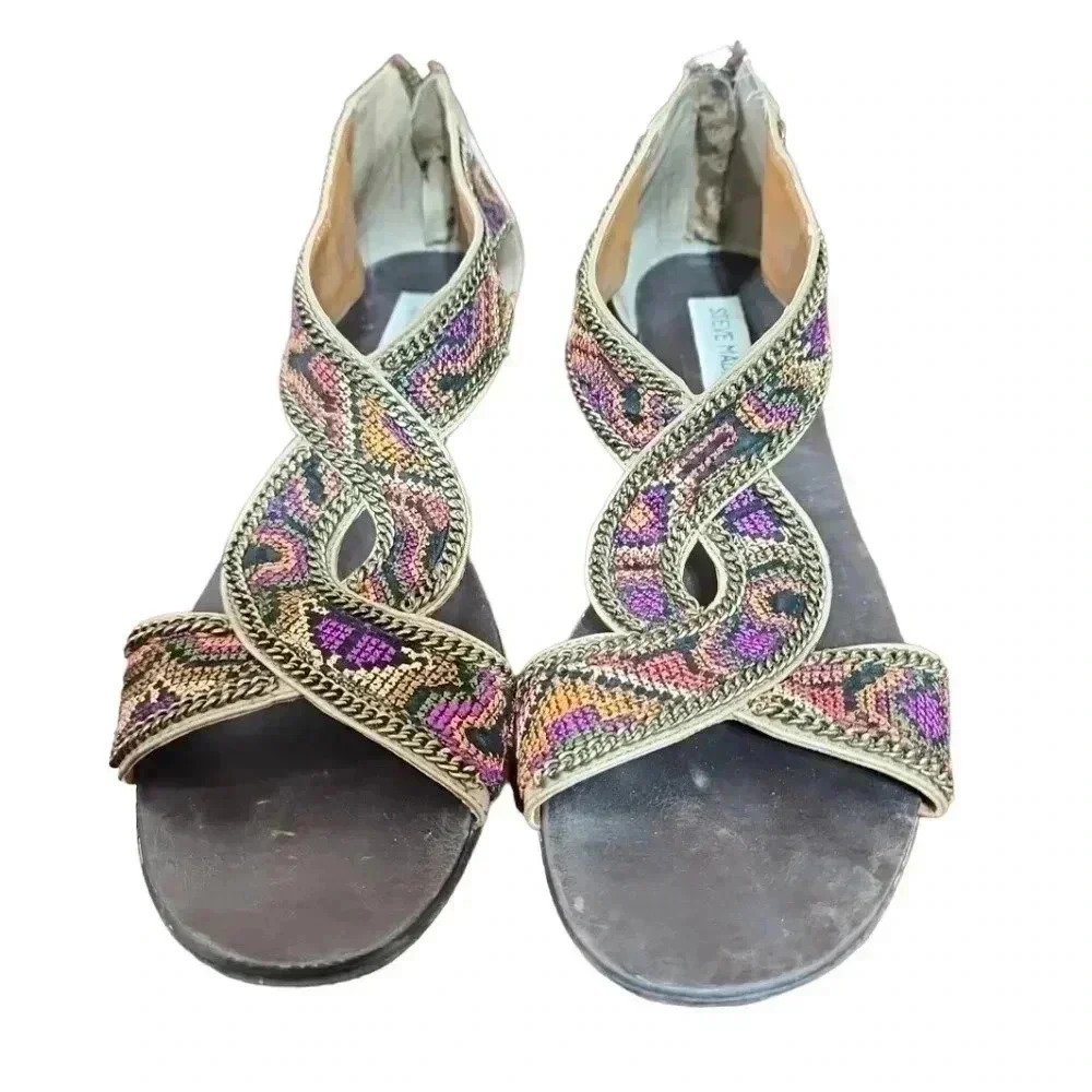 Steve Madden Kaboo Sandals Size 9 - Picture 4 of 11